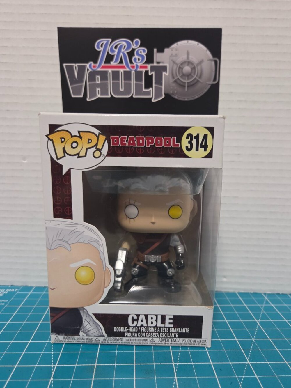Funko POP Marvel MCU Deadpool Cable 314 Vinyl Figure